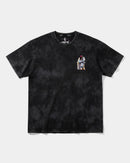 Camiseta Robot Girl Pocket Front Oversize Acid Negro