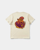 Camiseta Punk Leopard Big Back Regular Basic Beige