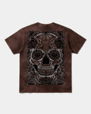 Camiseta Catrina Big Back Oversize Acid Marron