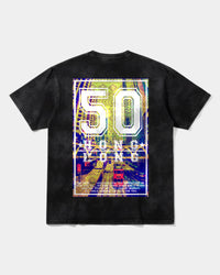 Camiseta Hong Kong Big Back Oversize Acid Negro