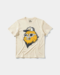 Camiseta Chewie Hippie Big Front Regular Basic Beige