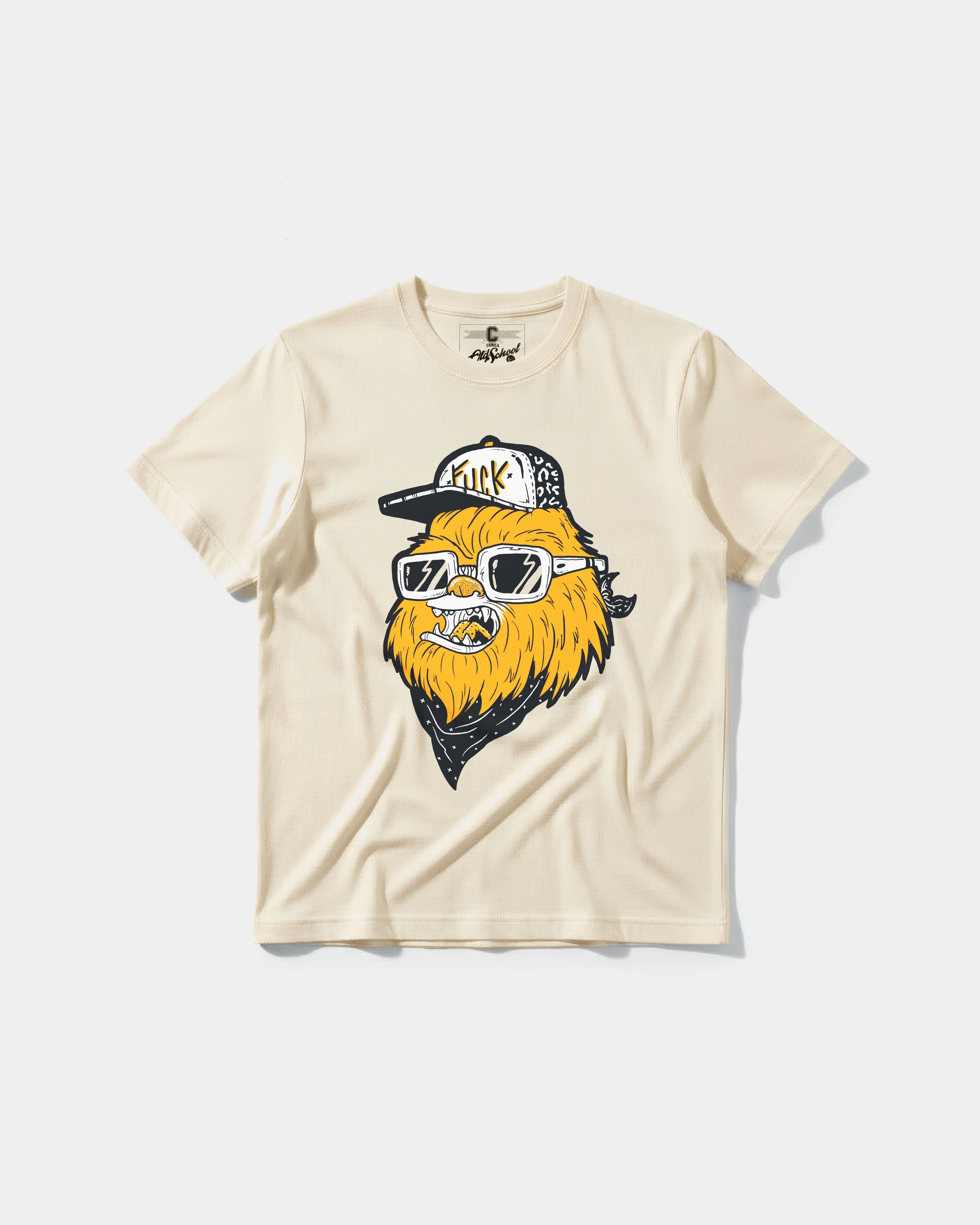 Camiseta Chewie Hippie Big Front Regular Basic