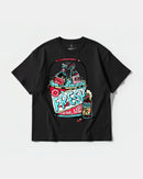 Camiseta Fresh Drink Big Front Oversize Basic Negro