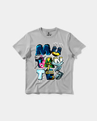 Camiseta Mutantes Big Front Regular Basic Gris