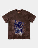 Camiseta Poseidon Big Front Oversize Acid Marron