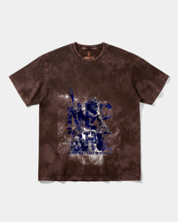 Camiseta Poseidon Big Front Oversize Acid Marron