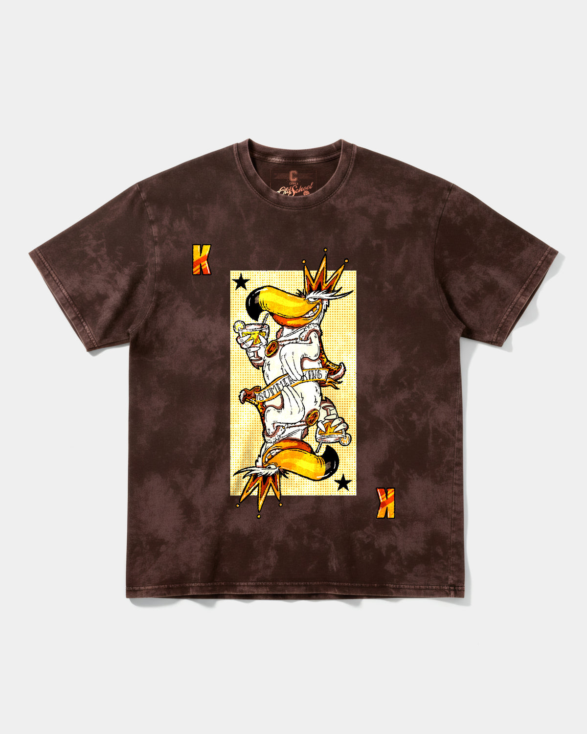 Camiseta King's Cocktail Big Front Oversize Acid