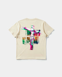 Camiseta Cristo Big Back Regular Basic Beige