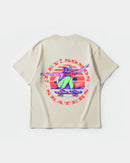 Camiseta Somos Skater Pocket Front Oversize Basic Beige