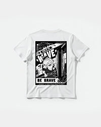Camiseta Hero Of The Wave Big Back Regular Basic Blanco