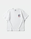 Camiseta Tropical Sound Pocket Front Oversize Basic Blanco