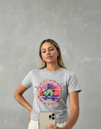 Modelo mide 1,63m y usa talla S