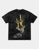 Camiseta Gun Pool Big Oversize Back Acid Negro