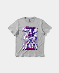 Camiseta Warrior Big Front Regular Basic Gris