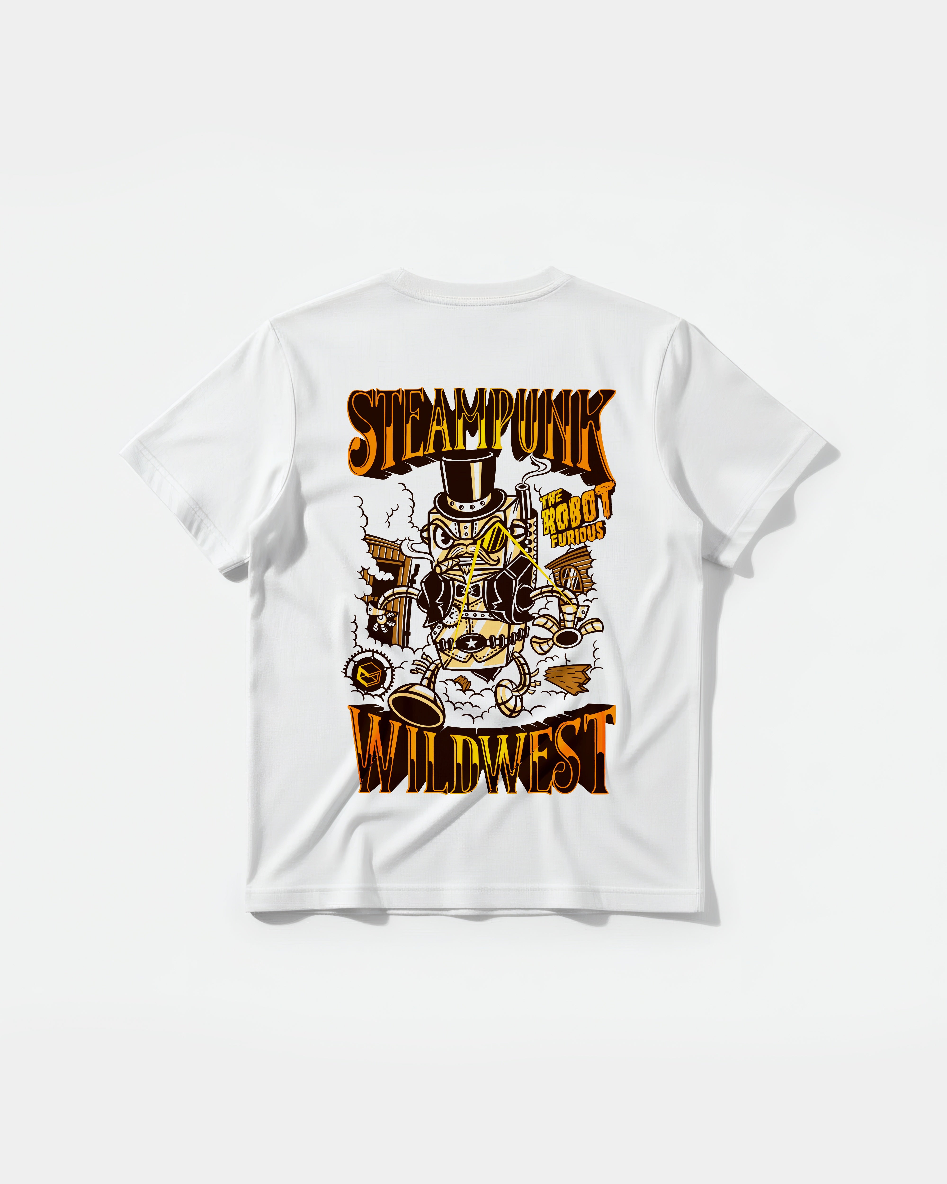 Camiseta Steampunk Wildest Big Back Regular Basic