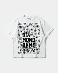 Camiseta The Diamond Big Front Oversize Basic Blanco