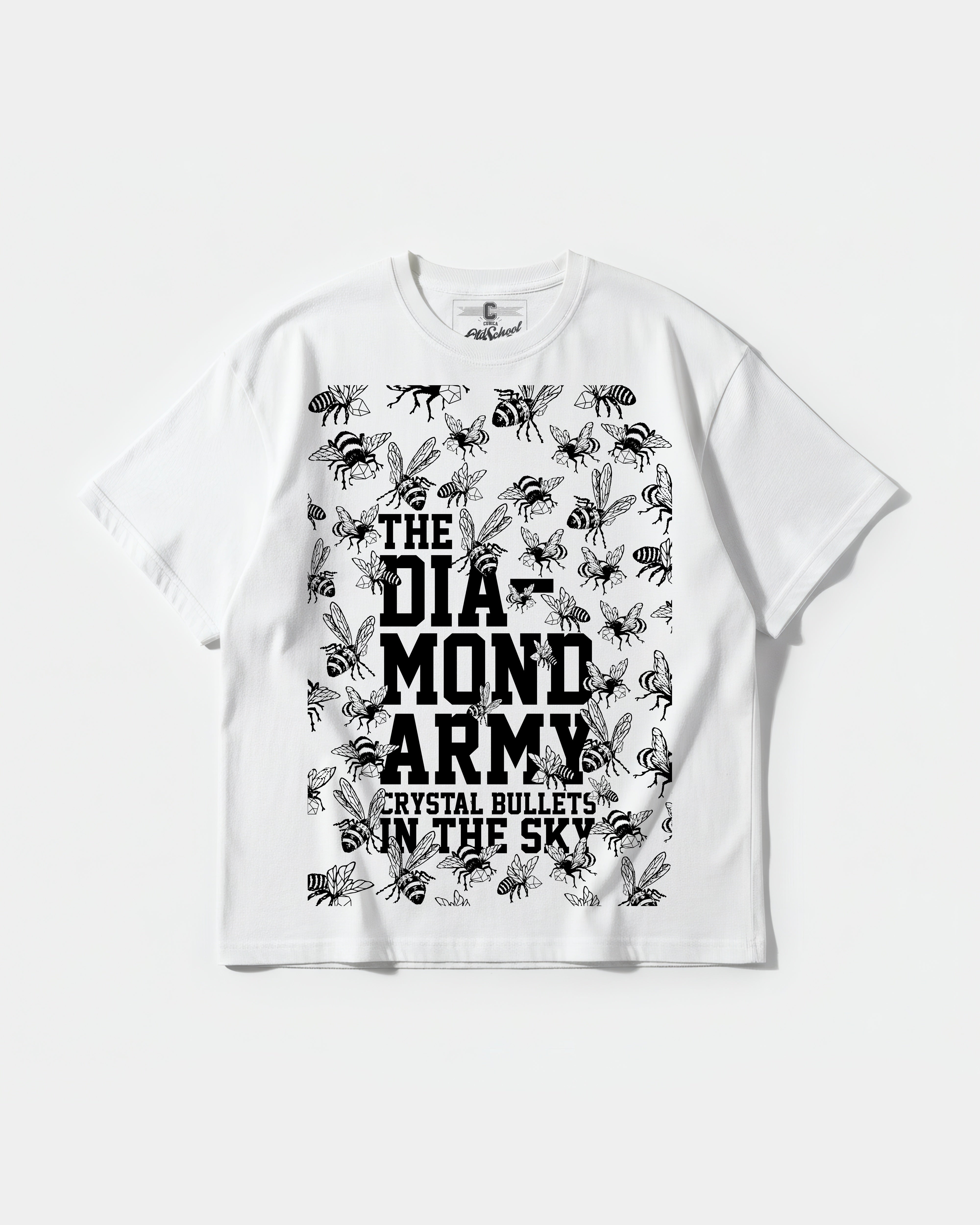 The Diamond Big Front Oversize Basic T-shirt