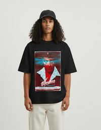 Modelo mide 1,83m y usa talla L