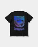 Camiseta Escapando Big Back Regular Basic Negro