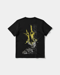 Camiseta Gun Pool Big Regular Back Basic Negro