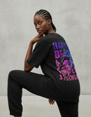 Modelo mide 1,76m y usa talla M