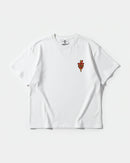 Camiseta Pizza Surf Pocket Front Oversize Basic Blanco