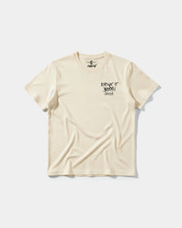 Camiseta Cubica Drinks Pocket Front Regular Basic Beige
