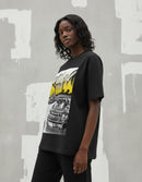 Modelo mide 1,65m y usa talla S