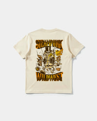 Camiseta Steampunk Wildest Big Back Regular Basic Beige