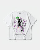 Camiseta Joker Yakuza White Big Front Oversize Basic Blanco