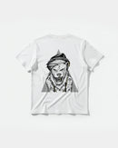 Camiseta Human Lion Big Back Regular Basic Blanco