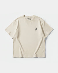 Camiseta Skull Tiger Pocket Front Oversize Basic Beige