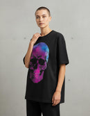 Modelo mide 1,74m y usa talla M