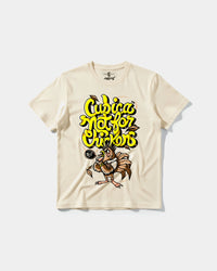 Camiseta Not For Chickens Big Front Regular Basic Beige
