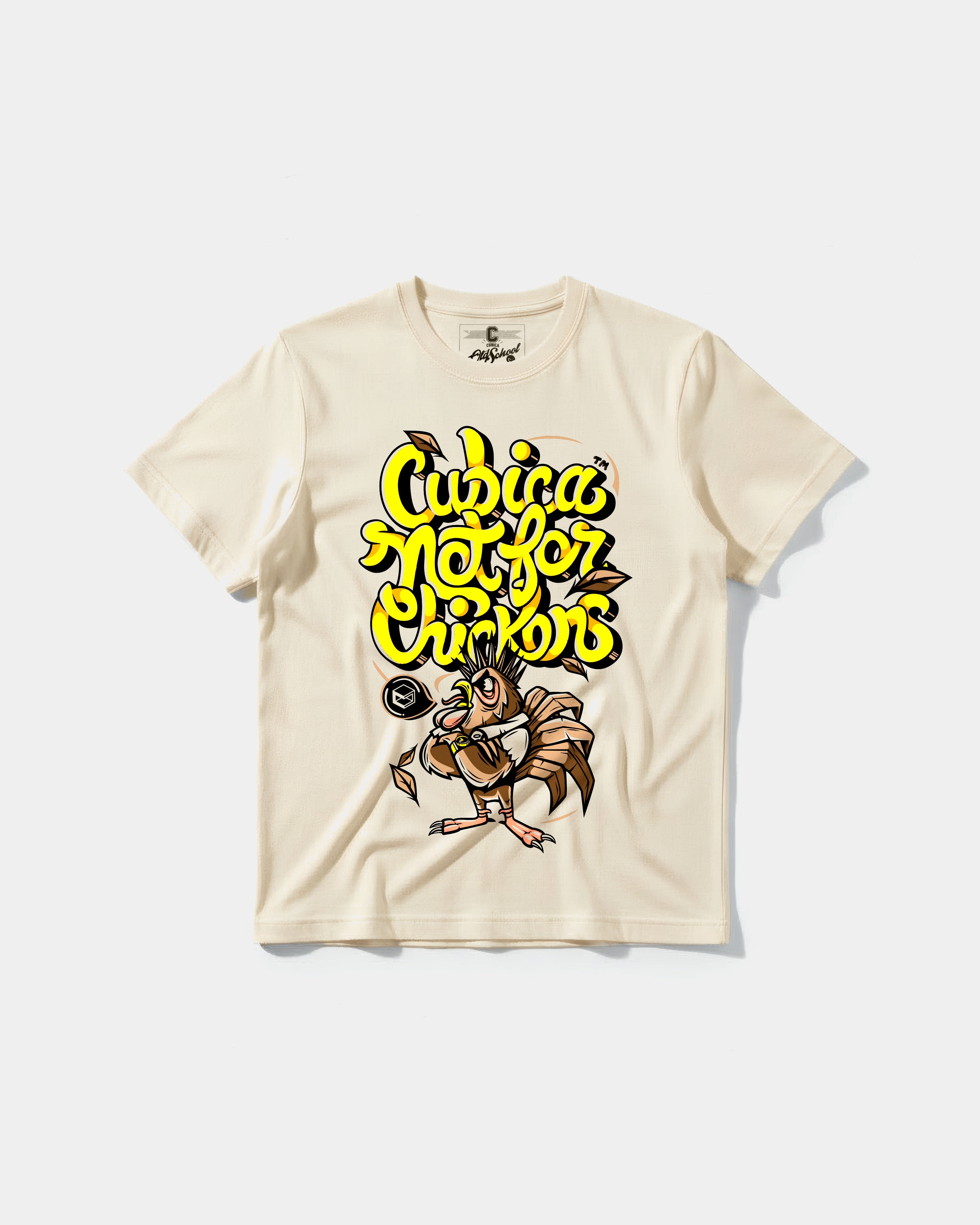 Camiseta Not For Chickens Big Front Regular Basic