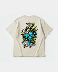 Camiseta Hopes Big Back Oversize Basic Beige