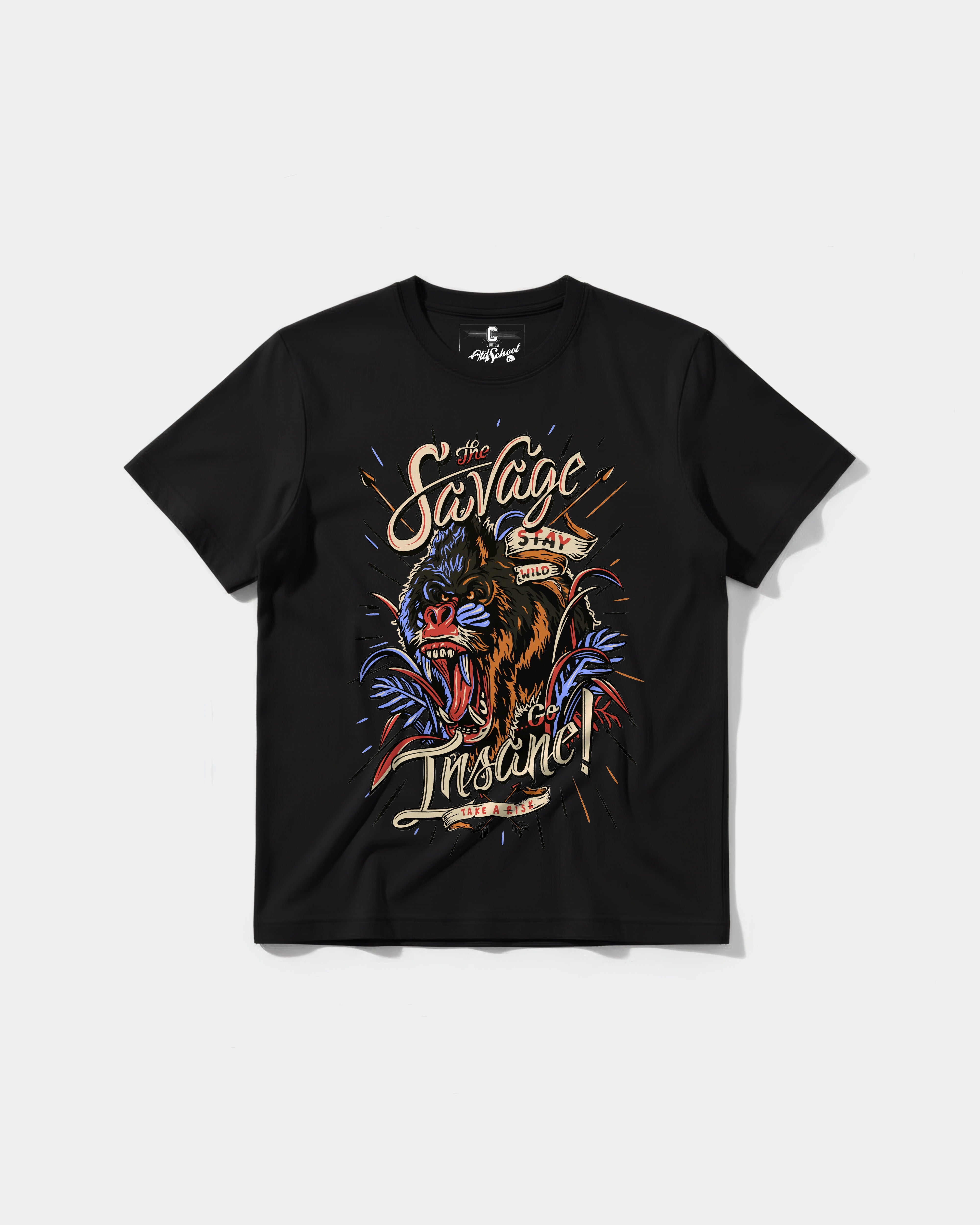 Camiseta The Savage Big Front Regular Basic
