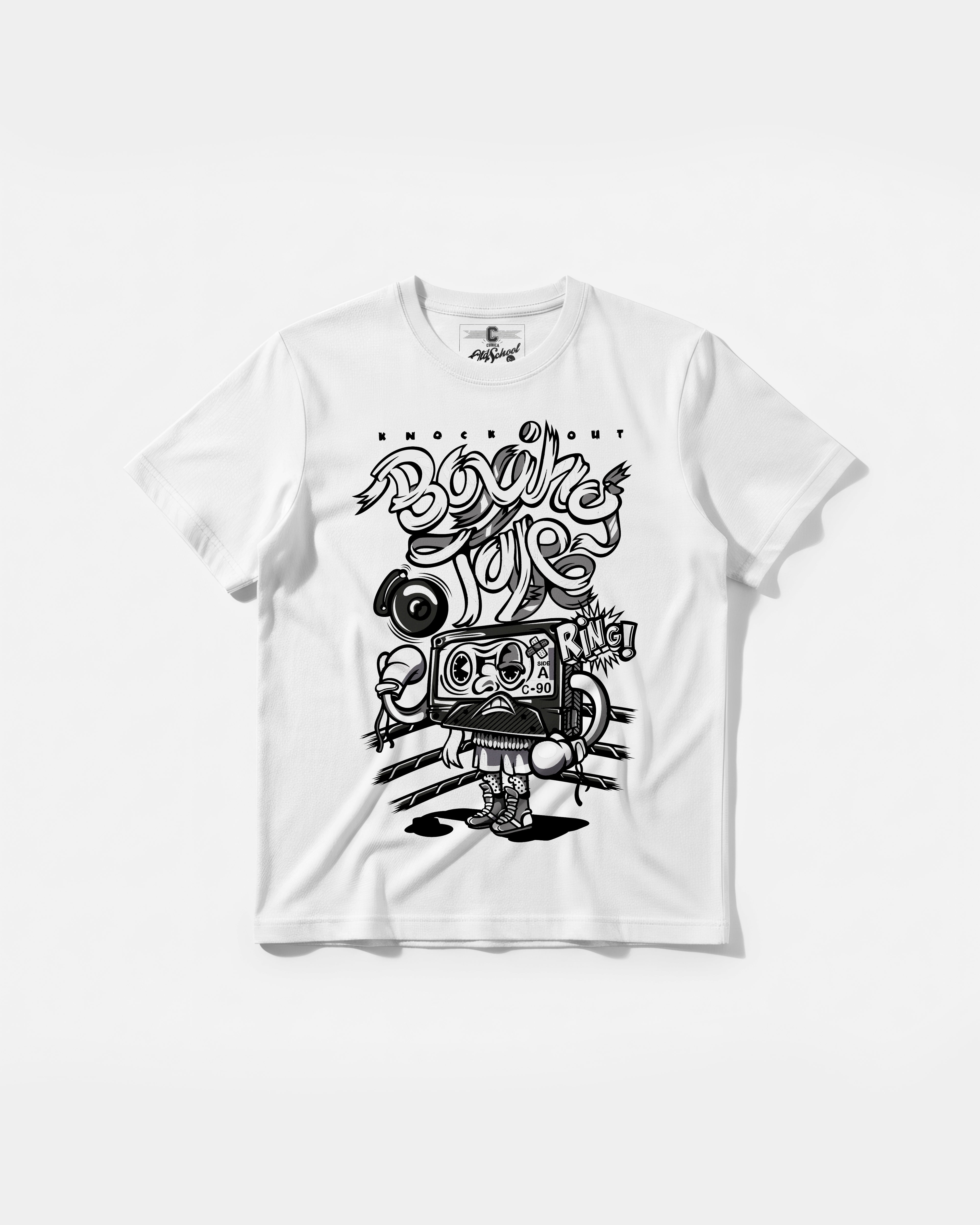 Camiseta Knockout Big Front Regular Basic
