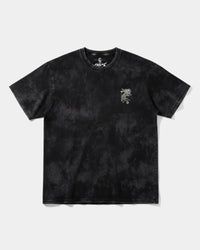 Camiseta Magic Owl Pocket Front Oversize Acid Negro