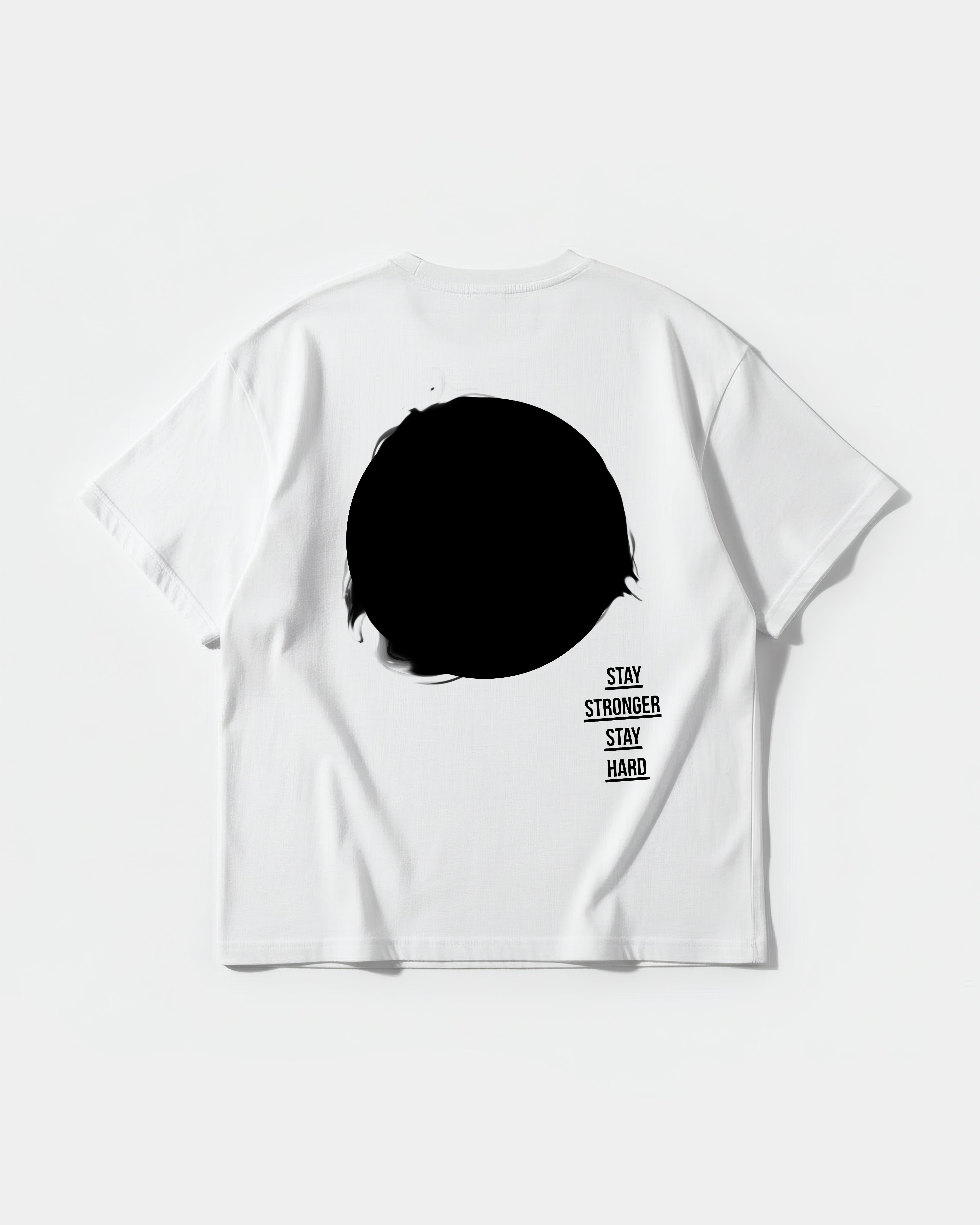 Camiseta Stay Stronger Big Back Oversize Basic
