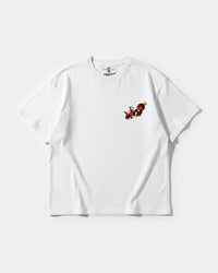 Camiseta Ungaunga Pocket Front Oversize Basic Blanco