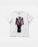 Camiseta Hands M Big Front Regular Basic Blanco