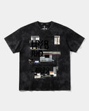 Camiseta Astral Big Front Oversize Acid Negro