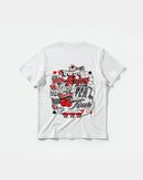 Camiseta Wasting Time 777 Big Back Regular Basic Blanco