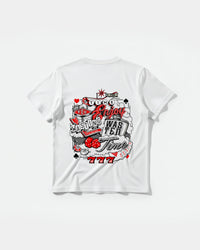 Camiseta Wasting Time 777 Big Back Regular Basic Blanco