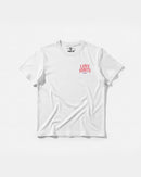 Camiseta Cubica Love Hurts Pocket Regular Blanco