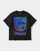 Camiseta Escapando Big Front Oversize Basic Negro