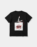 Camiseta Hot Friday White Big Back Regular Basic Negro