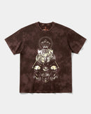 Camiseta Forceful Big Front Oversize Acid Marron
