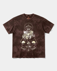 Camiseta Forceful Big Front Oversize Acid Marron